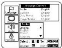 SYLVANIA 6519DB - LANGUAGE SETTINGS - 3