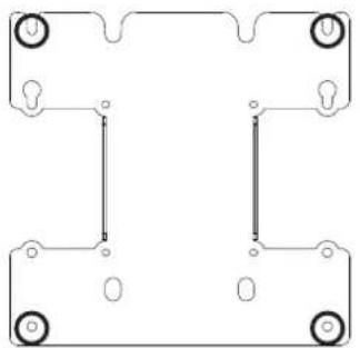 MONOPRICE 6530 - Attaching display mounting plate to a Screen with a VESA Mounting Pattern - 3