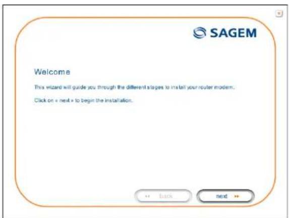 SAGEM Fast 1241 - - Installing and configuring the router - 4