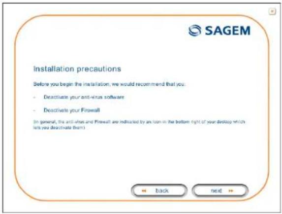 SAGEM Fast 1241 - - Installing and configuring the router - 5