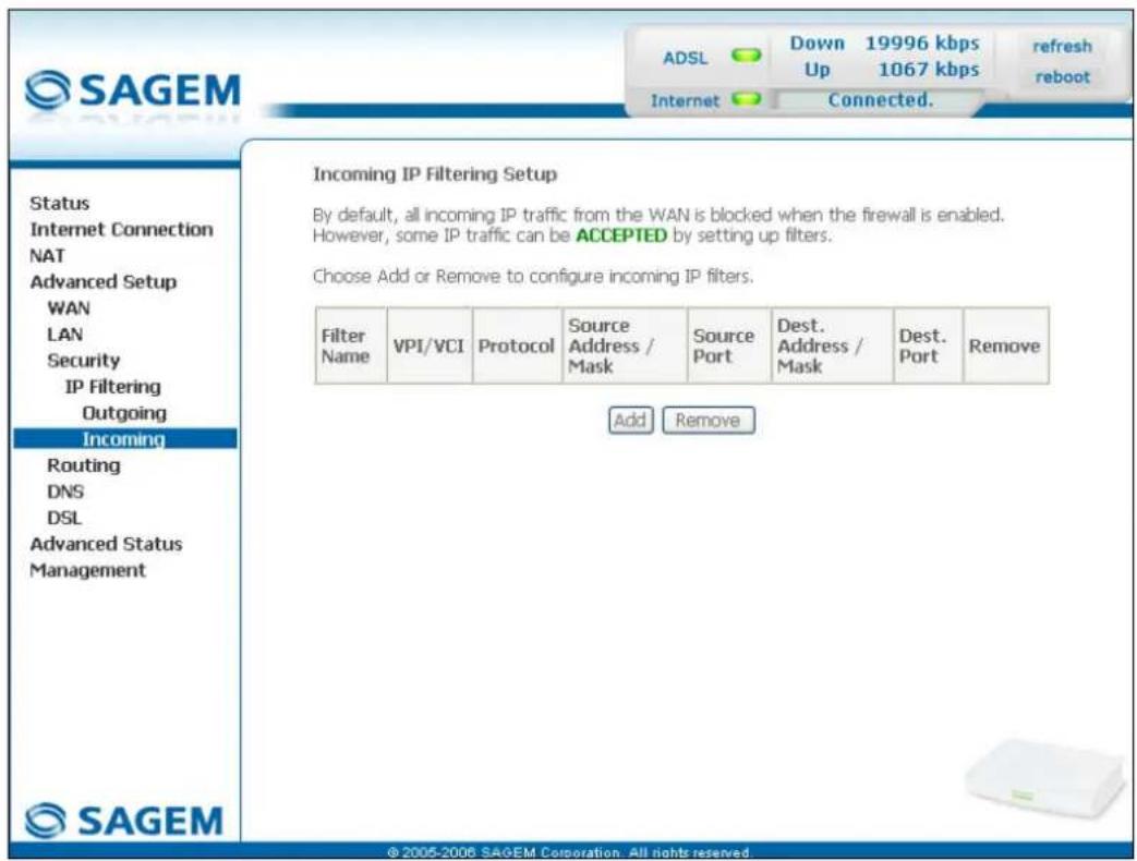 SAGEM Fast 1241 - Incoming - 1