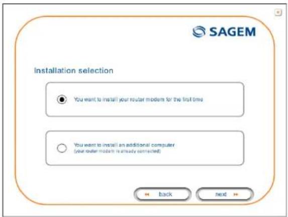 SAGEM Fast 1241 - - Installing and configuring the router - 7