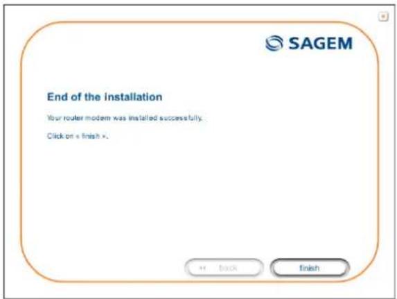 SAGEM Fast 1241 - - Installing and configuring the router - 4