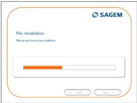 SAGEM Fast 1241 - Installing and configuring your Router in the USB port of your computer - 5