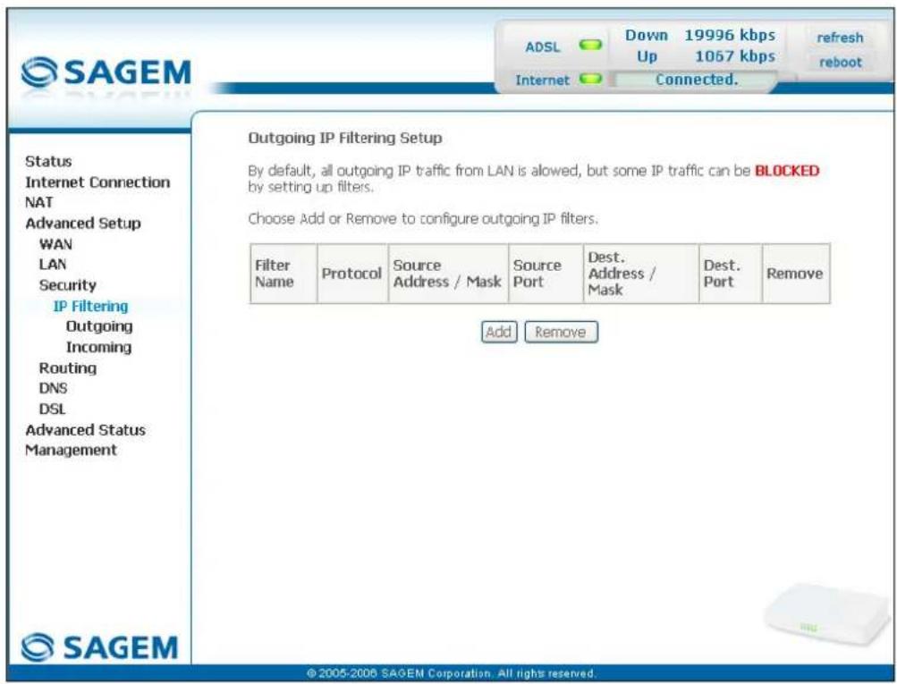 SAGEM Fast 1241 - Outgoing - 1