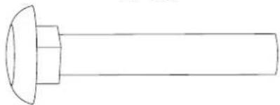 Life Gear Mercury Magnetic Recumbent Bike 26570 - HARDWARE PACKING LIST - 4