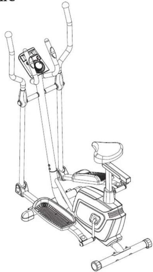 Life Gear Accord Two in One Elliptical Trainer 93476 - LifeGear - 1