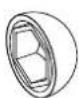 Life Gear Accord Two in One Elliptical Trainer 93476 - HARDWARE PACKING LIST - 13