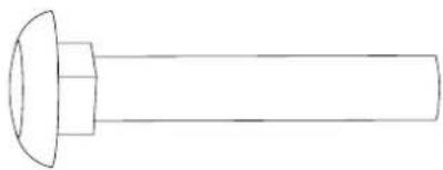 Life Gear Accord Magnetic Recumbent Bike 26470 - HARDWARE PACKING LIST - 4
