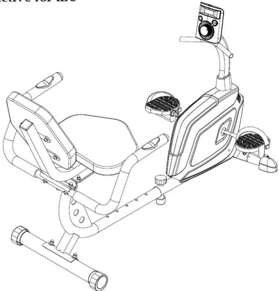 Life Gear Accord Magnetic Recumbent Bike 26470 - LifeGear - 1