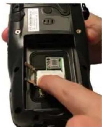 DATALOGIC 94A151130 - INSTALLING THE SIM CARD - 4