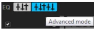 EQ +↓↑ +↓↑↓ Advanced mode