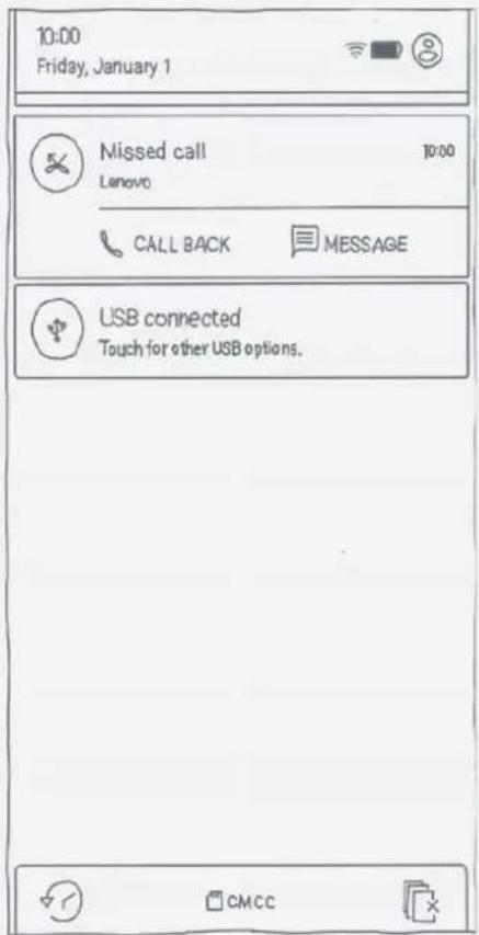 LENOVO VIBE P1a41 - Notifications and Quick Settings - 1