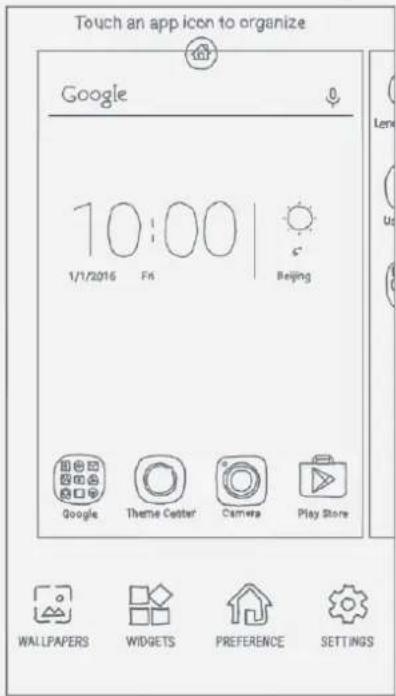 LENOVO VIBE P1a41 - Home screen - 2