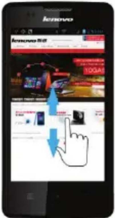 LENOVO A600E - Scrolling - 1