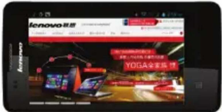 LENOVO A600E - Gravity sensor and multi-touch - 1