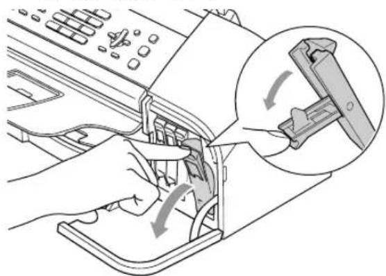 BROTHER FAX 1960C - Replacing the ink cartridges - 1