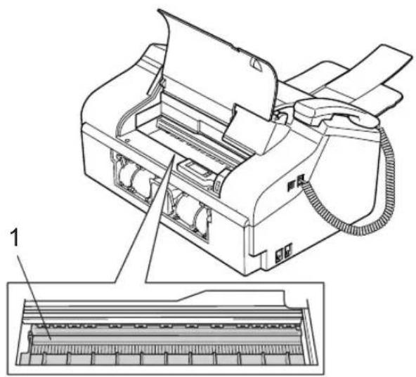 BROTHER FAX 1960C - WARNING - 1