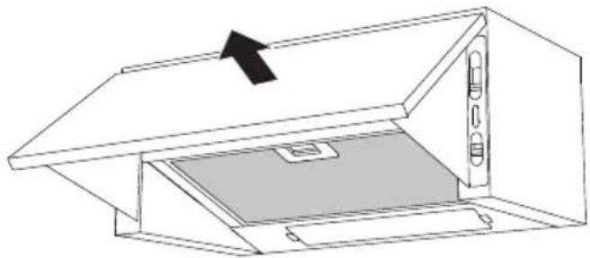 V-ZUG DKS6iw - Switching the extractor fan on - 1