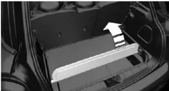 MINI Hardtop 2 Door (2017) - Removing the cargo floor panel - 1