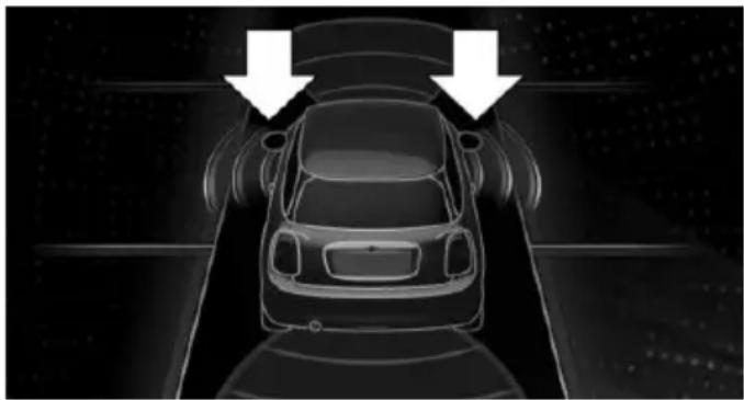 MINI Hardtop 2 Door (2017) - Parking space search and system status - 1