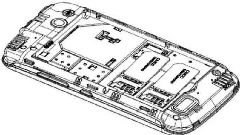 Gionee CTRL V1 - Insert SIM card - 2