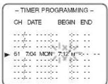 SYLVANIA 6319CE - Set beginning hour - 1