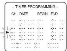 SYLVANIA 6319CE - Select your desired program position (1 to 8) - 1