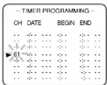 SYLVANIA 6313CD - Set the channel number - 1