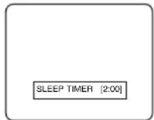 SYLVANIA 6309CE - Set sleep time - 1