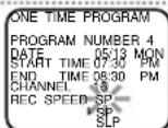 SYLVANIA 6242CVC - Set the tape speed - 1