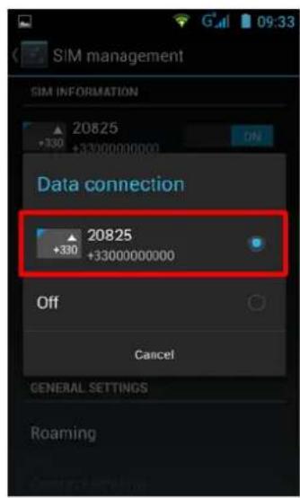 STOREX Sphone DC-50G - 3G CONNECTION - 3