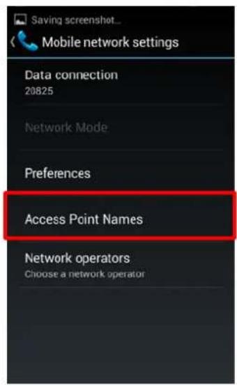 STOREX Sphone DC-50G - APN CONFIGURATION (ACCESS POINT NAME) - 4