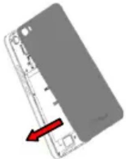 LAVA Iris X8 - Inserting the SIM Card and the battery - 3