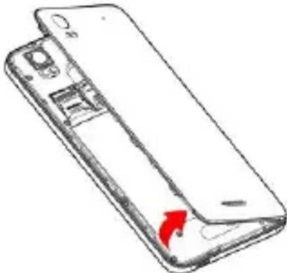 LAVA Iris Pro 30+ - Remove the back cover - 1