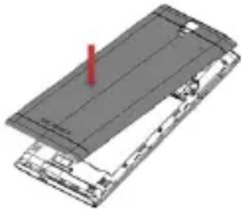 LAVA Iris 504Q+ - Inserting the SIM Card and the battery - 5