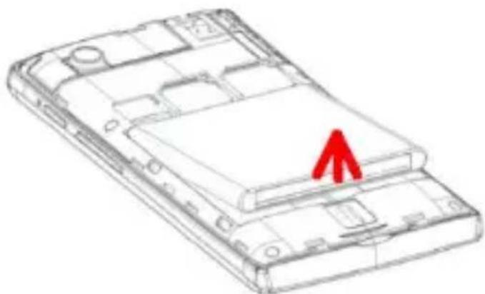 LAVA Iris 354e - Remove the battery - 1