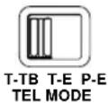 BT Freestyle 120 Plus - To set the tel mode switch - 1