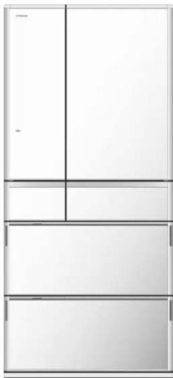 HITACHI R-E6800XND - 家庭用 For household use - 2