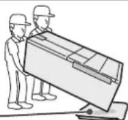 HITACHI R-E6800XND - Place a sheet or cloth for protection first, and then lay it back to drain water. Such as old cloth - 1