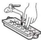 HITACHI R-E6800XND - Empty the ice tray and wash it lightly in the stream. - 1