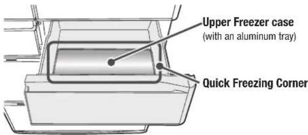 HITACHI R-E6800XND - Using the Upper Freezer - 1