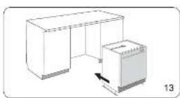 Caple DF606SS - How to remove the top of your dishwasher - 13