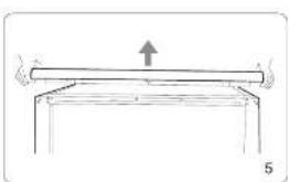Caple DF606SS - How to remove the top of your dishwasher - 5