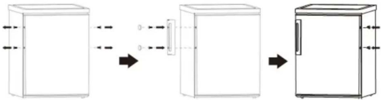 NEVIR NVR-4372 CNFS - Install door handle - 1