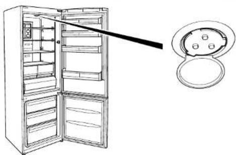 SERVIS CF60200NFW - Replacing the Light: - 1