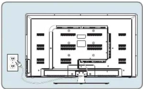GPX TE4014B - Connecting the Stand - 1