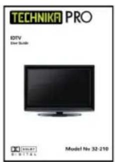 TECHNIKAI PRO IDTV Dier Suisse Model No 32-210