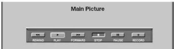Main Picture REWIND PLAY FORWARD STOP PAUSE RECORD