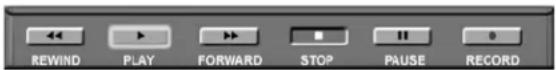 REWIND PLAY FORWARD STOP PAUSE RECORD